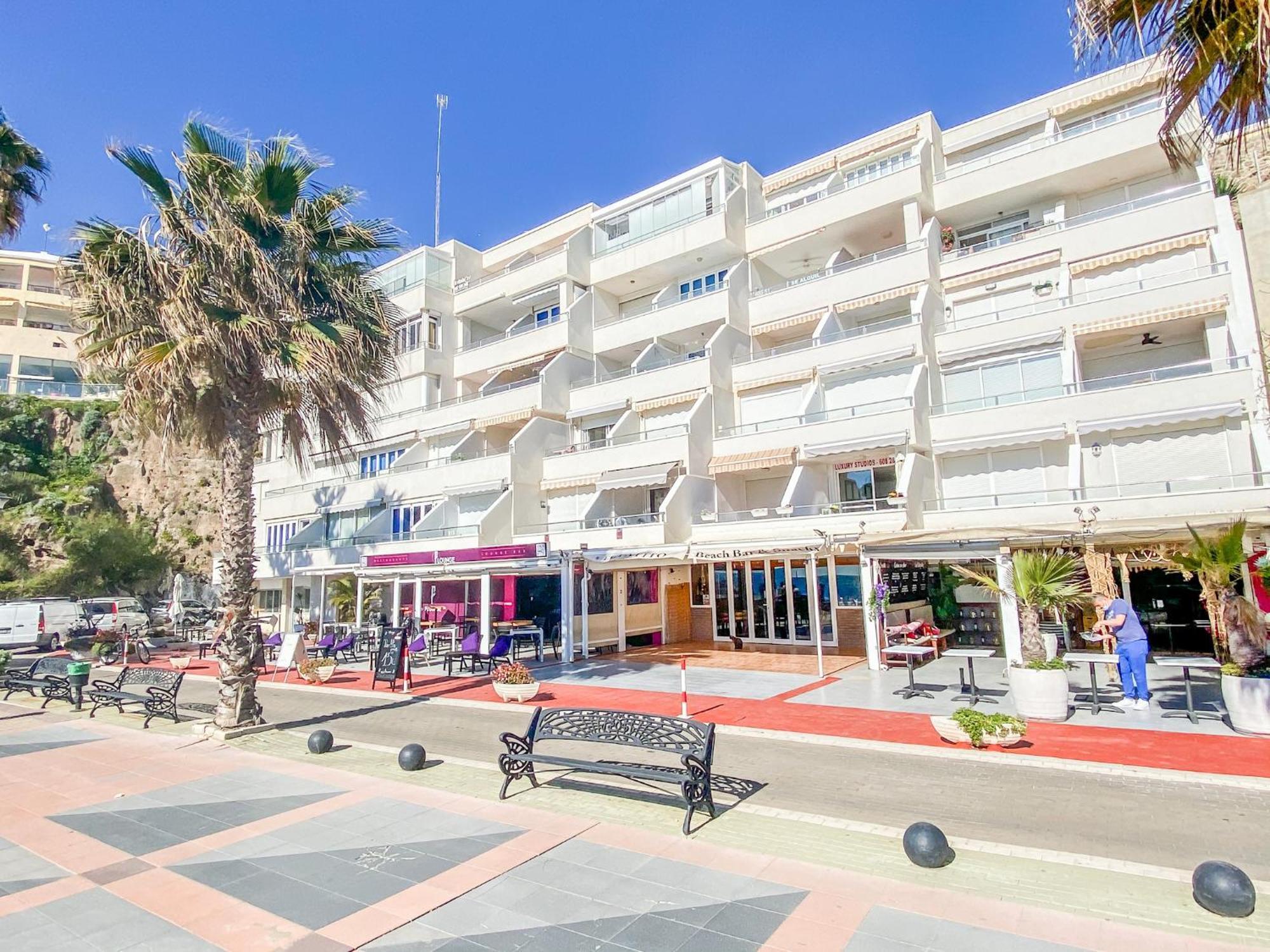 토레몰리노스 Roca Chica - Parking - Frente Playa - Terraza - Wifi - Bajondillo Y Carihuela 아파트 외부 사진
