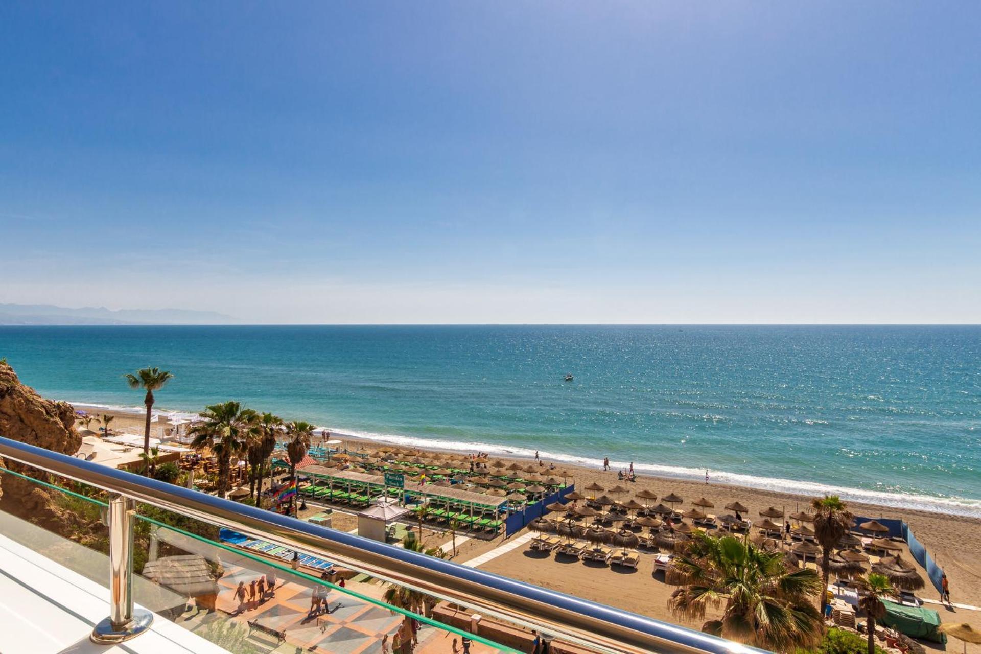 토레몰리노스 Roca Chica - Parking - Frente Playa - Terraza - Wifi - Bajondillo Y Carihuela 아파트 외부 사진