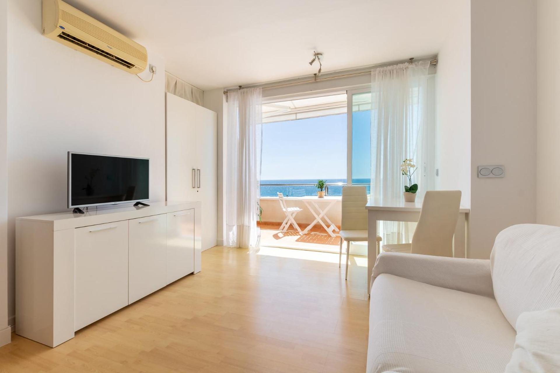 토레몰리노스 Roca Chica - Parking - Frente Playa - Terraza - Wifi - Bajondillo Y Carihuela 아파트 외부 사진